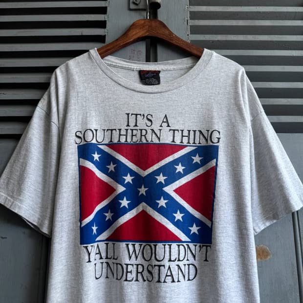 [XL]90's USA 빈티지 플래그 티셔츠