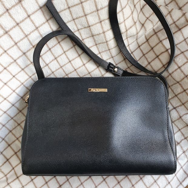 1211) 쉬즈라루즈 투지퍼 미니 크로스백