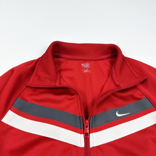 나이키 스우시 트레이닝 레드 트랙탑 져지 (M 여성추천)