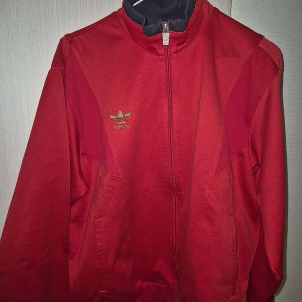 아디다스 90s 올드스쿨 빨간색 져지