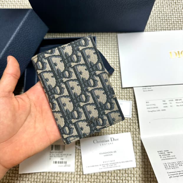 [OS/새상품급] 백화점판 25ss 디올 오블리크 오거나이저 풀구성