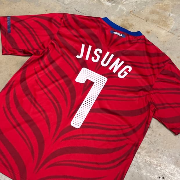 L 나이키 2010 남아공월드컵 대한민국 국가대표 No.7 박지성 유니폼
