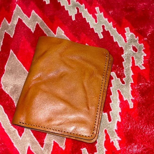 쭈글이 소가죽지갑