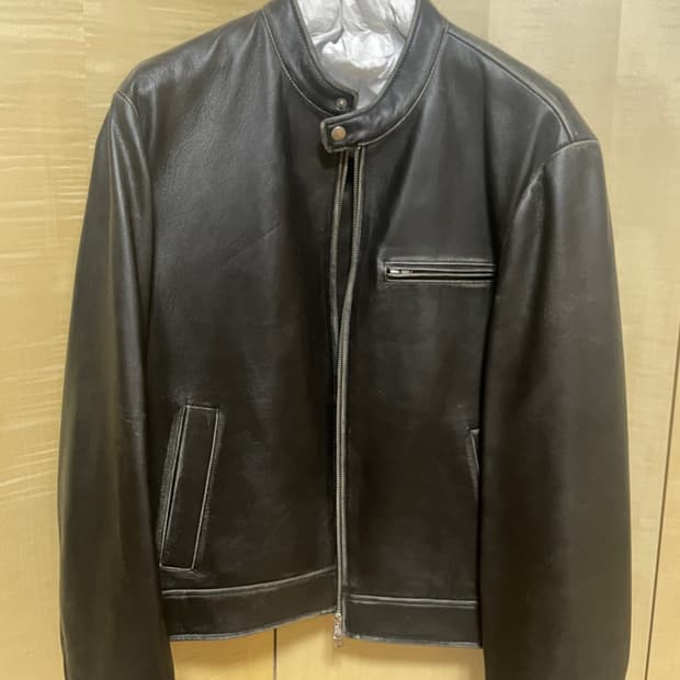 던스트 레더 자켓 xl