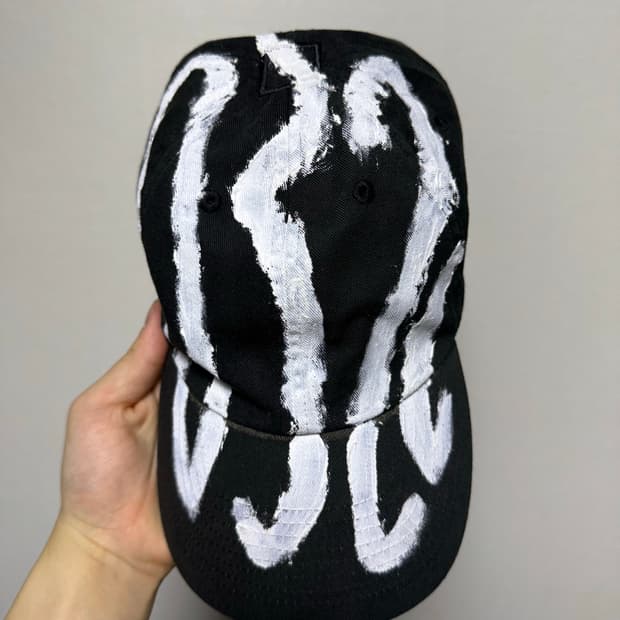 032C "SPIDERLEG" Tag Cap "Faded Black”