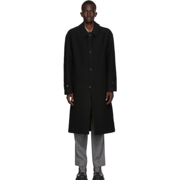 Mfpen Hollis Wool Coat Black