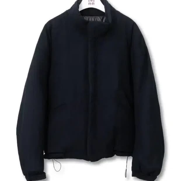 (3) 폴리테루 울 푸퍼 다크네이비 24fw 재발매ver