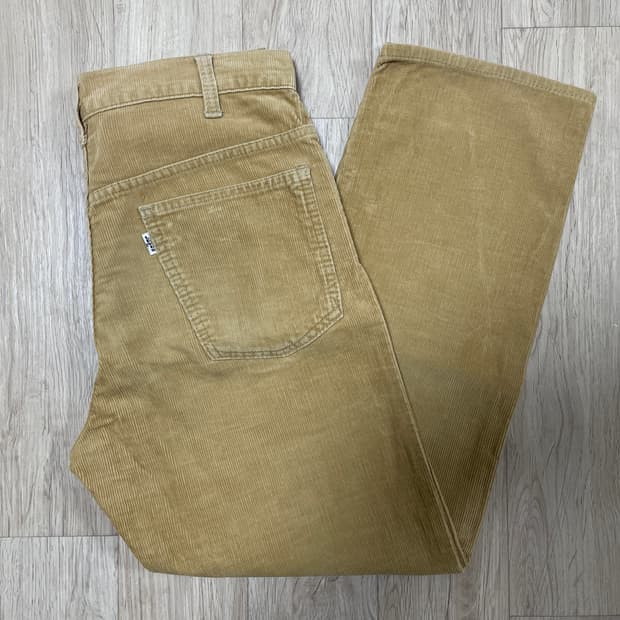 29) LVC원판 60's 리바이스 빅E 코듀로이 팬츠(RRL&폴로)