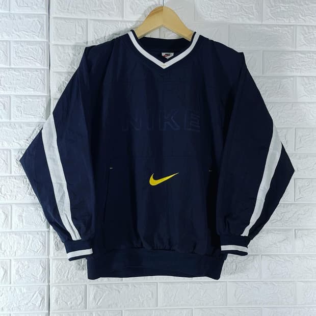 나이키 90”s 올드스쿨 웜업 바람막이