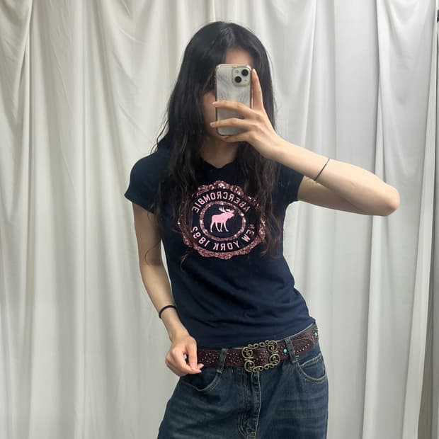 Abercrombie navy T-shirts