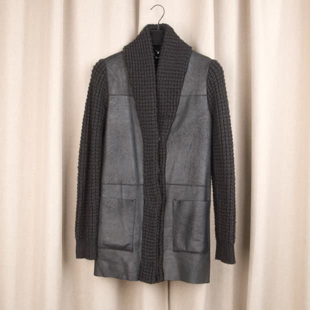 C.N.C Pello Cuir Coat