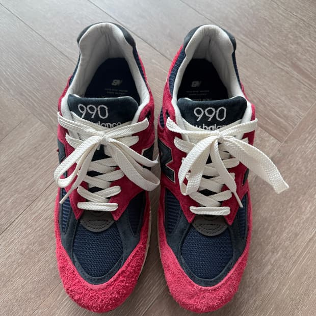 뉴발란스 990v2 크리센티넘 네이비 사이즈280 M990AD2