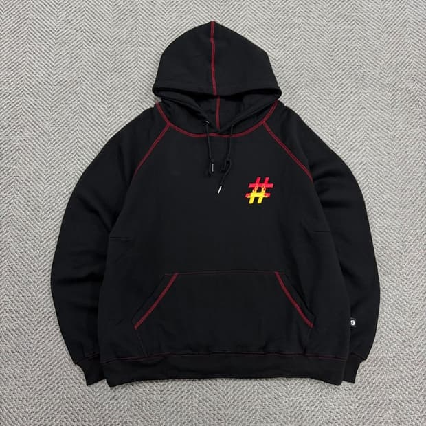 빈트릴 자수 후드티 v3157 