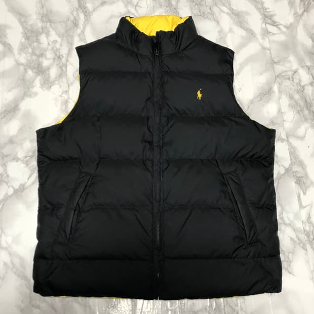 폴로 랄프로렌 패딩조끼 거의새거 리버시블 양면