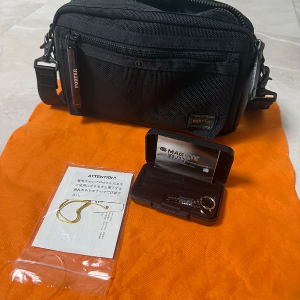 요시다 포터 히트 숄더 백