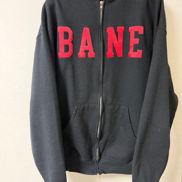 00s BANE band 빈티지 후드풀집업 / L 