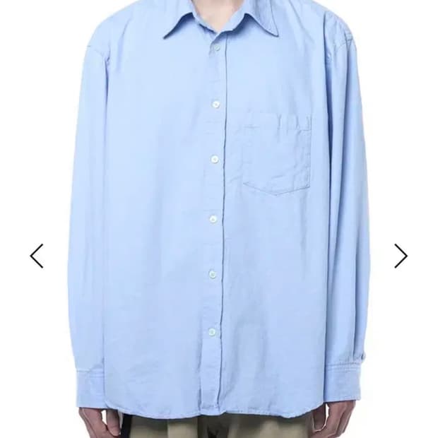 [2] 이얼즈어고 코튼드릴 포이카 셔츠 V2 SAX 