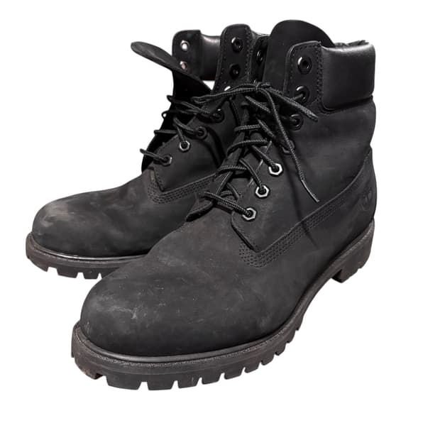 팀버랜드 6인치 프리미엄 부츠 블랙 10W 280