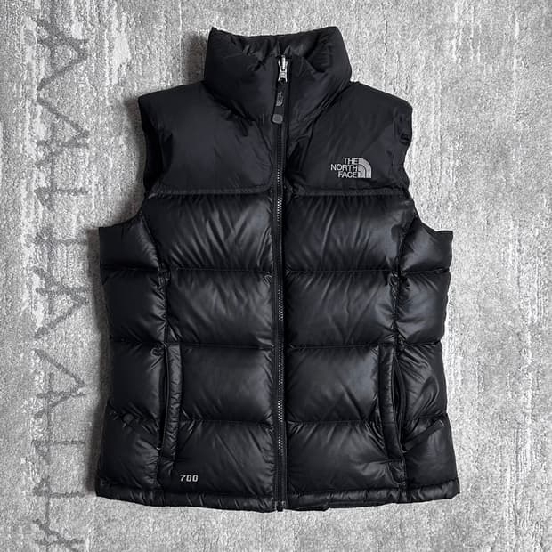 노스페이스 700 우먼 눕시 구스다운 패딩 조끼