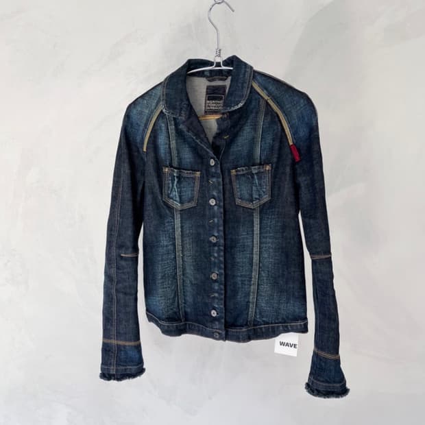 Marithe Francois Girbaud 데님 자켓