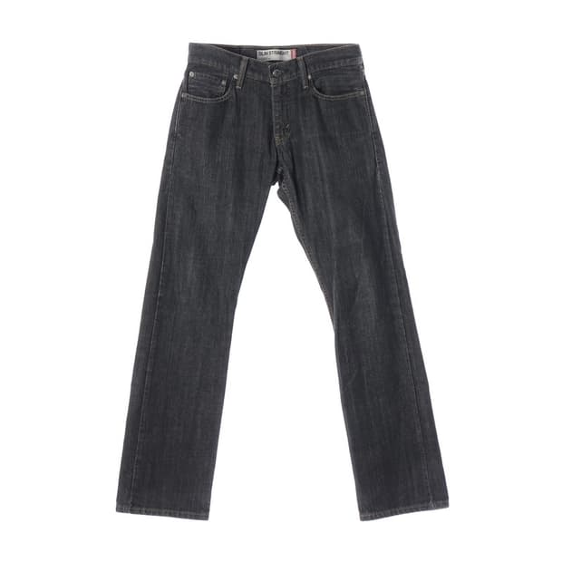 리바이스 514 흑청 데님 팬츠 28