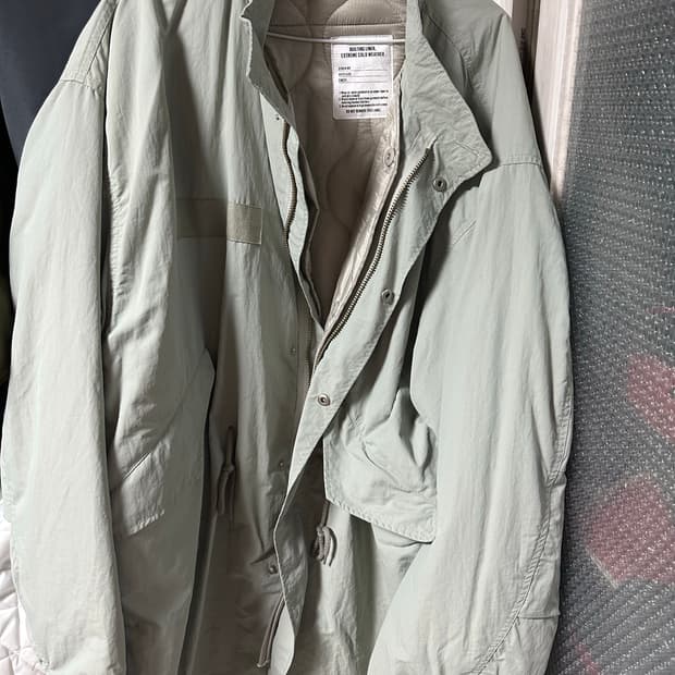 인더스트 m65 피시테일 야상 파카