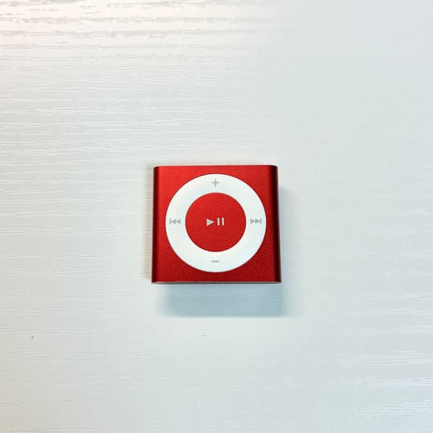 애플 레트로 아이팟 셔플 4세대 레드