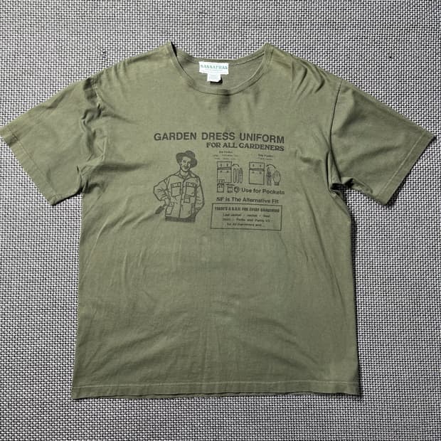 SASSAFRAS 반팔티 (L) OLD-8903