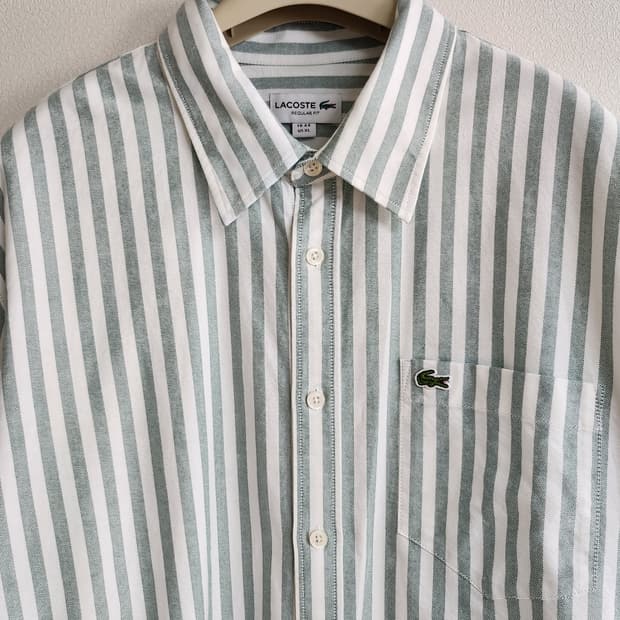 라코스테 스트라이프셔츠 (XL