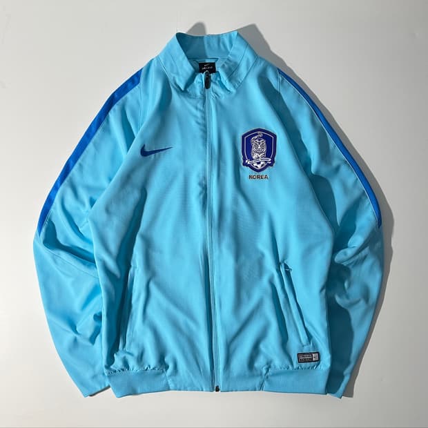Nike 나이키  스카이블루 져지 트랙탑 xl 