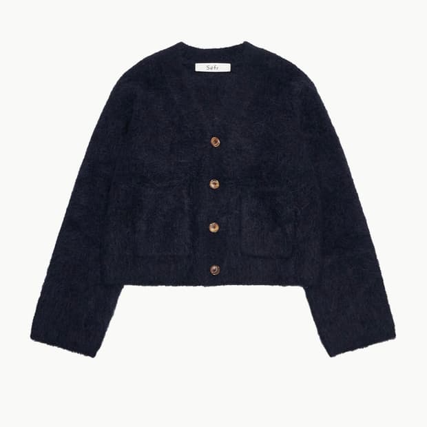 [S] SEFR Lee cardigan blue