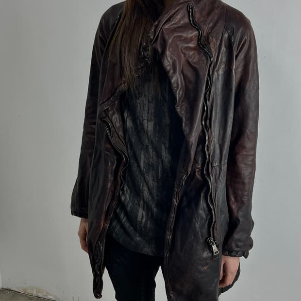 조르지오 브라토 (Giorgio Brato) 레더 코트