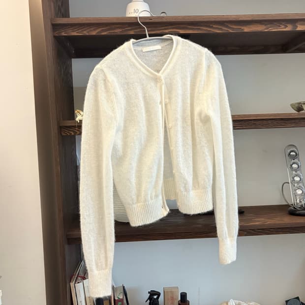 GBH 알파카 니트 가디건