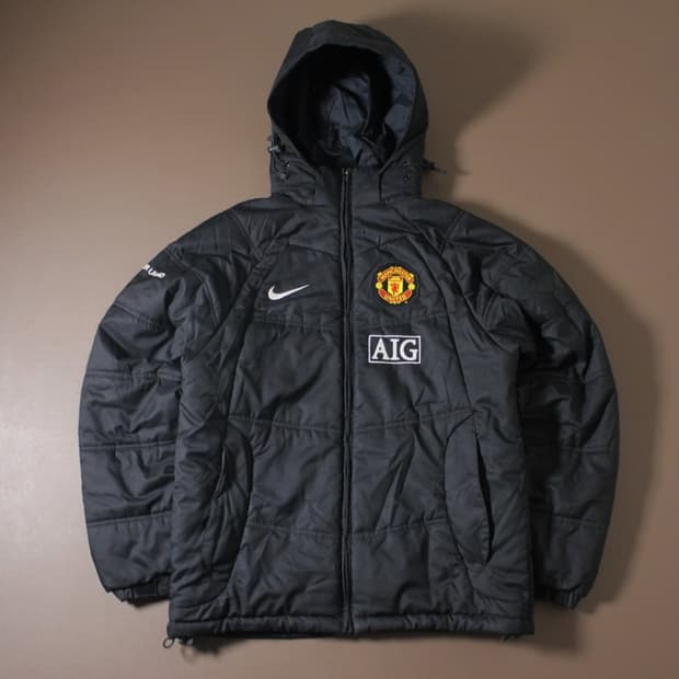 Nike 나이키 맨체스터유나이티드 블랙 패딩 