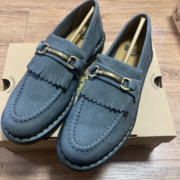 [280] 닥터마틴 아드리안 스내플 로퍼 구두 / 워시드 데님