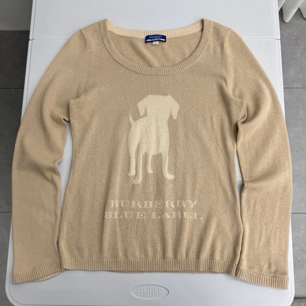 버버리 니트 