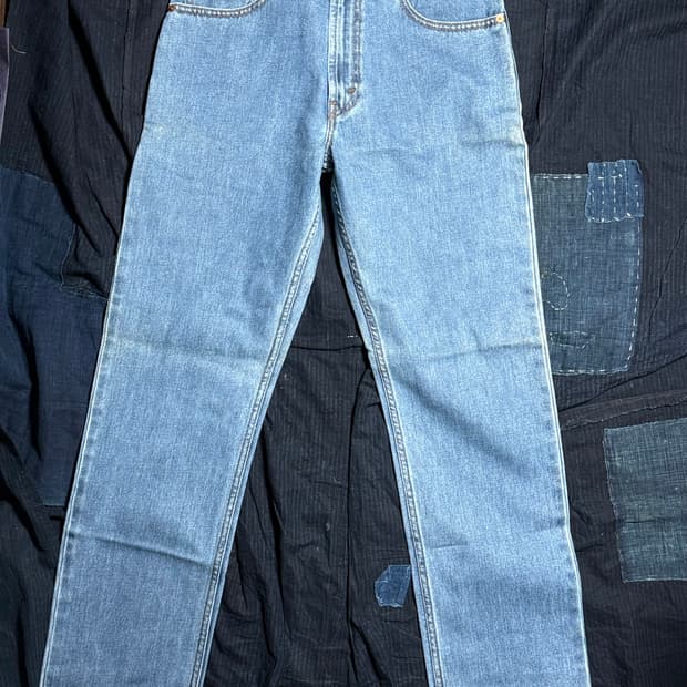 00‘s 리바이스 505 레귤러핏 데님 팬츠 [데드스탁] 32