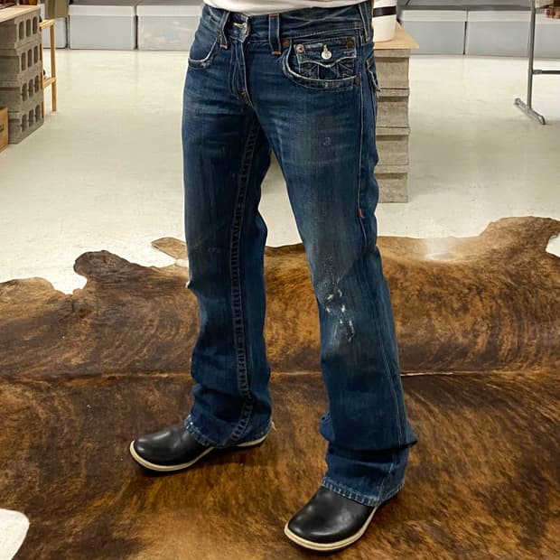 TRUE RELIGION boots-cut denim pants