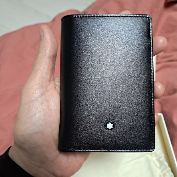 몽블랑 카드지갑(새상품)