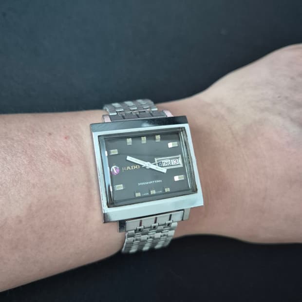 [오버홀/올제치] RADO Manhattan 빈티지 오토매틱 시계