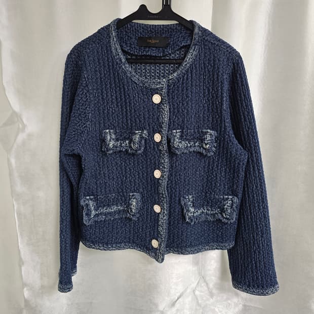 더아이잗 데님 트위드 자켓 (1803)