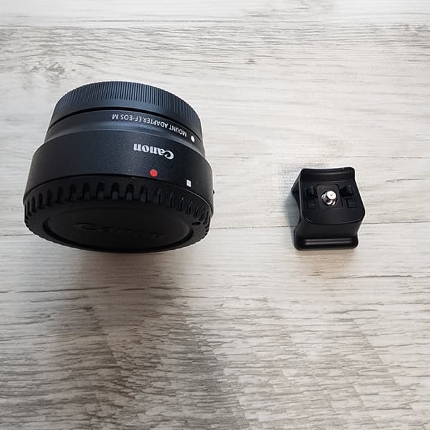 CANON 캐논 마운트 어댑터 EF-EOS M 팜. M마운트 컨버터 링