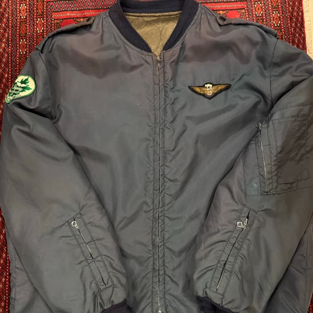 70s 빈티지 항공점퍼