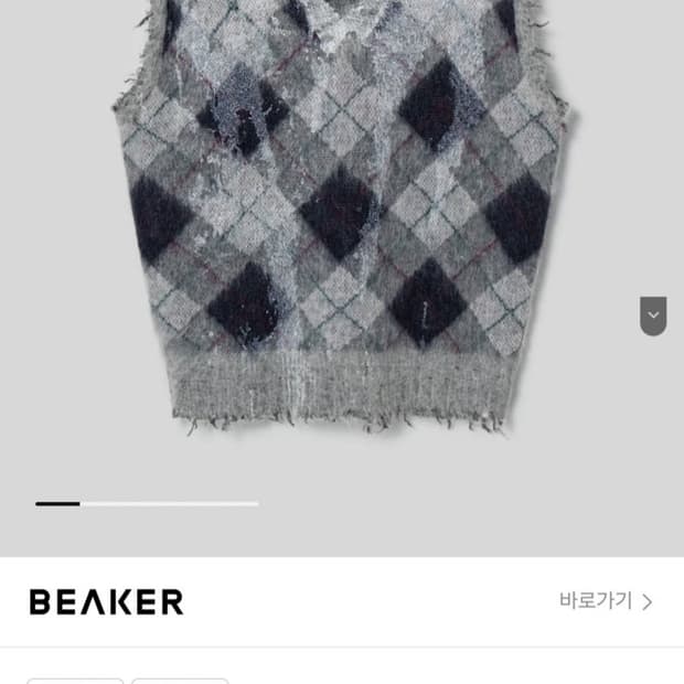 R13 니트 베스트 변우석착용