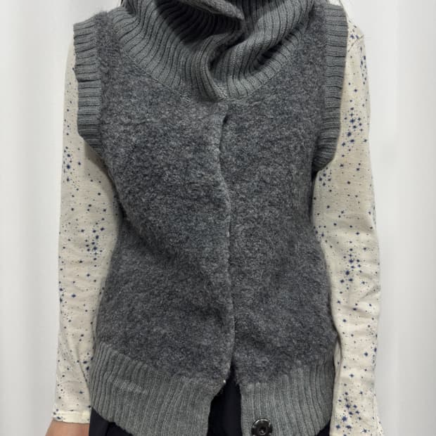 gap fleece vest zipup
