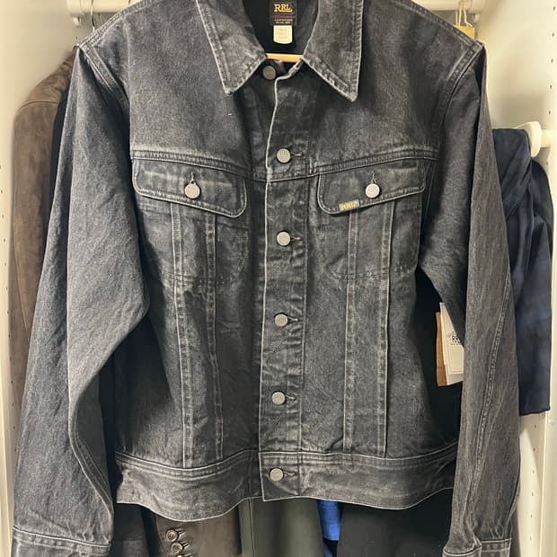 RRL lot271 블랙 L