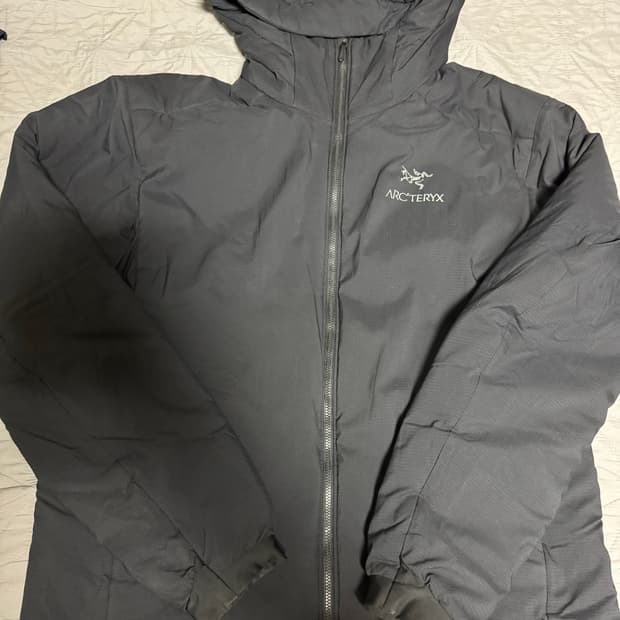 [L] 아크테릭스 아톰 ar 헤비웨이트 후디 자켓 집업 봄버 패딩 sv
