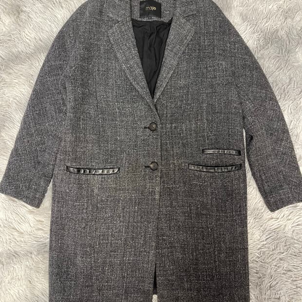 마쥬 MAJE 트위드 코트