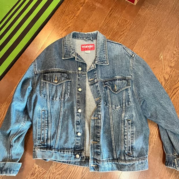 랭글러 청자켓