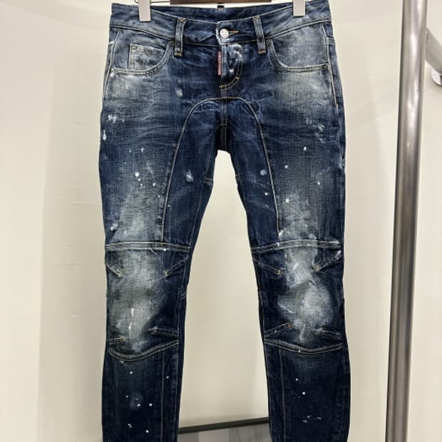 DSQUARED 바이커 데님 팬츠 (27-28)